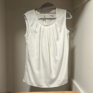 Merona Women white shell blouse - M